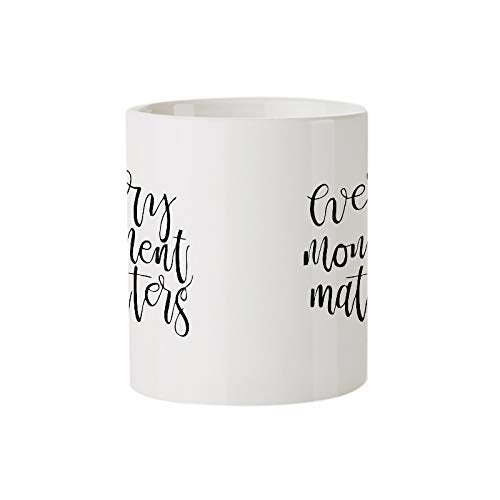 Every Moment Matters - Amazing Designed Black Magic Coffee Mug330 ml