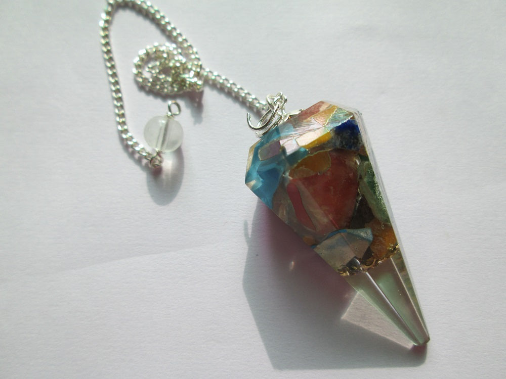 WholesaleGemShop New Orgone Pendulum Positive Energy Meditation Relaxation