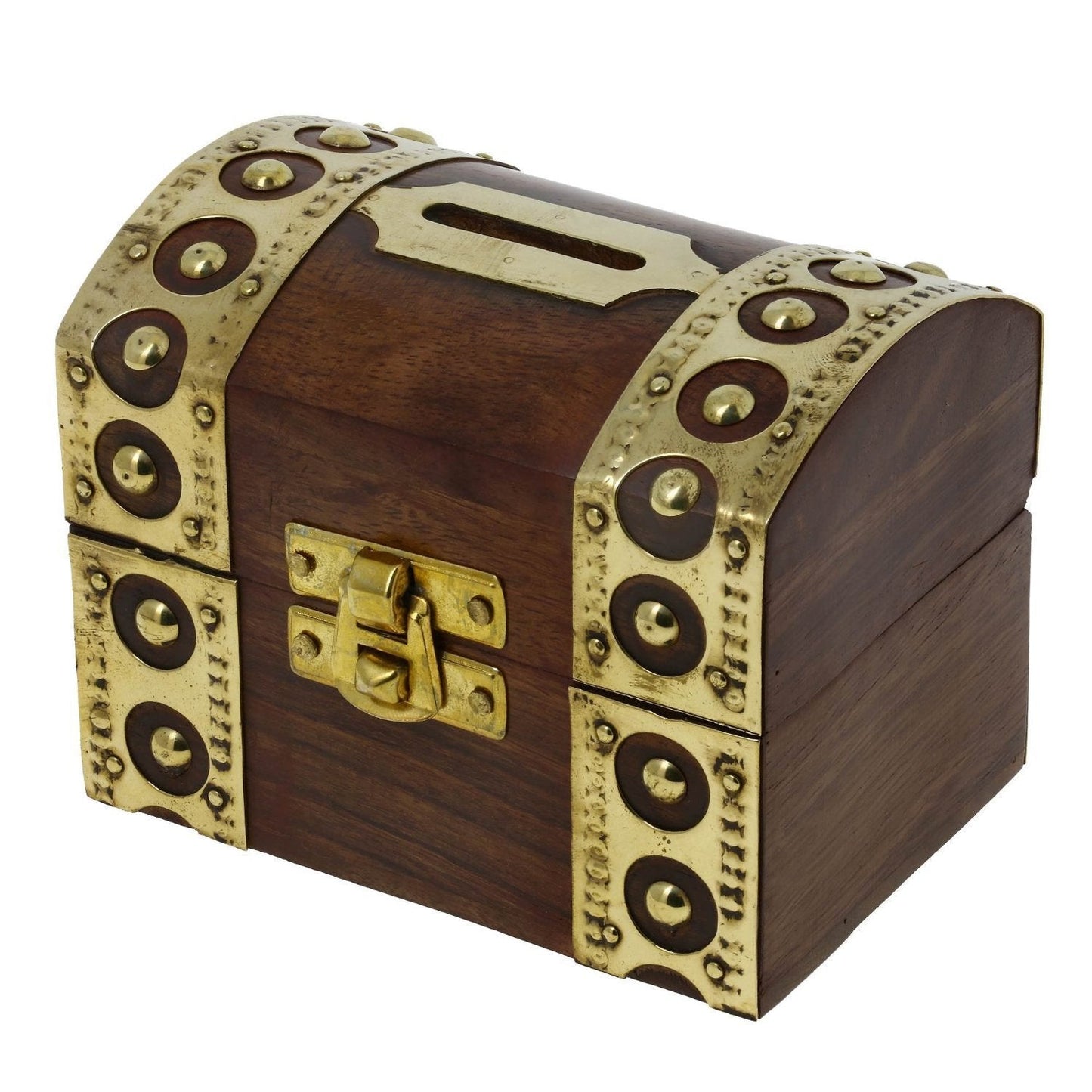 Antique Inspired Money Saving Boxes Wooden Piggy Bank