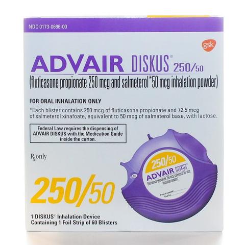 Advair Diskus 250/50: Huge Savings On 3 Months Supply