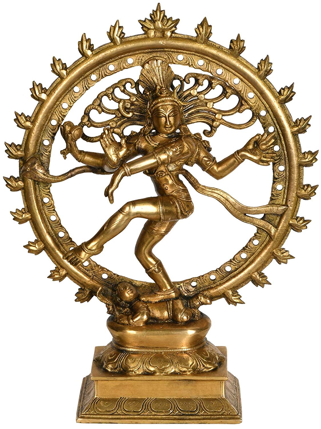 Nataraja Dancing Shiva Statue Large 12.5 Inches Height