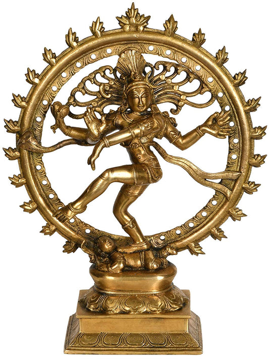 Nataraja Dancing Shiva Statue Large 12.5 Inches Height